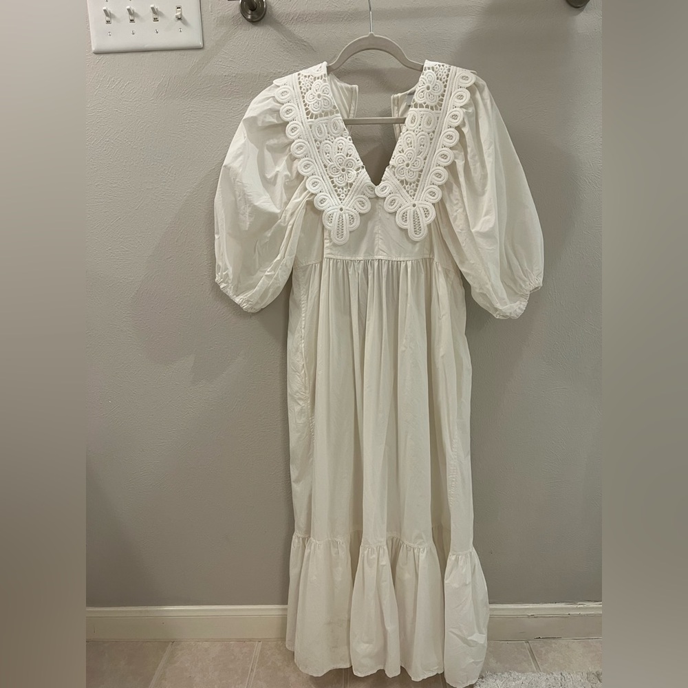 Hunter Bell long collared Dress